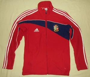 British & Irish Lions / 2009 - ADIDAS - MENS rugby zip-up fleece Top / Jumper. M - Zdjęcie 1 z 18