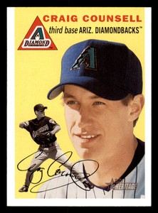 2003 Topps Heritage Craig Counsell #98  Arizona Diamondbacks