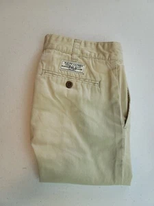 Polo Ralph Lauren Chino Khaki Shorts Boys 16 Casual Preppy 10" inseam - Picture 1 of 7