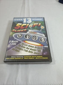Sci-Fi Classics DVD’s Combo, Sci-fi DVD’s, 3 DVD Set Incl Buck Rogers 13 Hrs - Picture 1 of 3