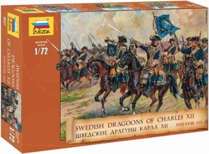 Zvezda SOLDATINI 1/72 - set 8057 - SWEDISH DRAGOONS OF CHARLES XII C. - Imagen 1 de 2