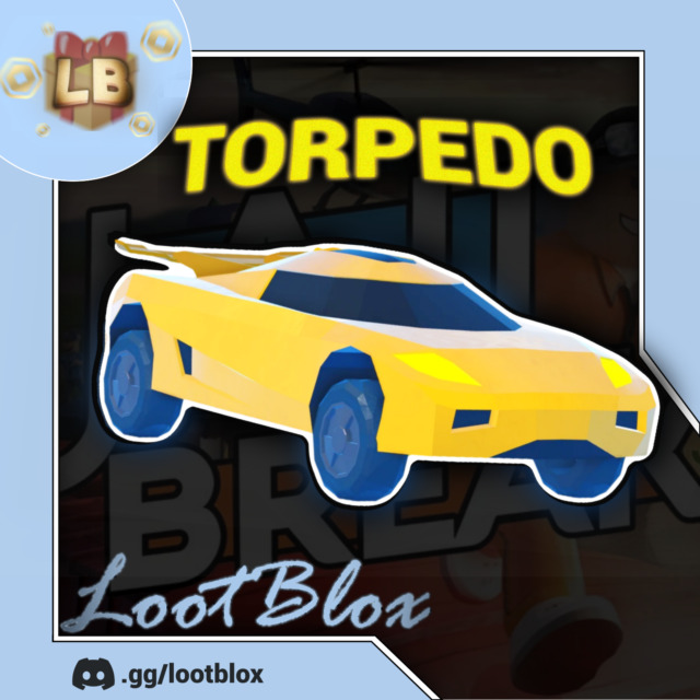 TORPEDO Roblox JailBreak 💎CLEAN • FAST DELIVERY⚡ + BONUS