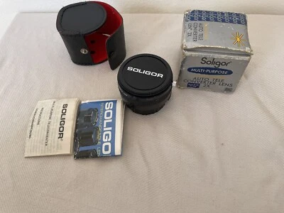 vintage collectionSoligor mutli-purpose multicoated auto tele converter lens 2x  - Image 1 of 3