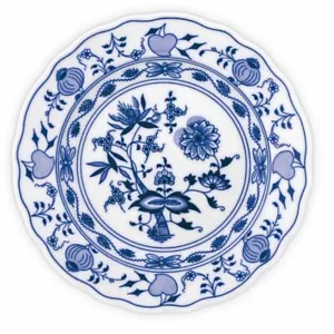 Zwiebelmuster Bohemia Original Teller flach R 26 cm Porzellan Karlsbader Neu - Bild 1 von 12
