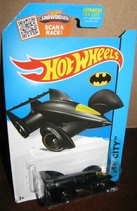 Batman Live! 2015 HW City #65 Hot Wheels Batimóvil negro - Imagen 1 de 4