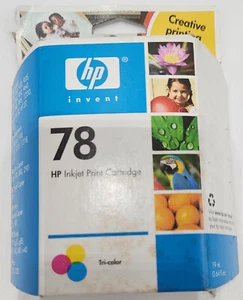 Nuova cartuccia di inchiostro tricolore originale HP 78 scaduta 2006 C6578AN spedizione gratuita! - Foto 1 di 5