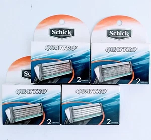 Schick Quattro 2 Refill Cartridges 4 packs - Picture 1 of 3