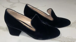 Gianvito Rossi Camel Suede Flared Block Heels/Pumps/Shoes Size 41/US 10.5 Womens - Picture 1 of 12