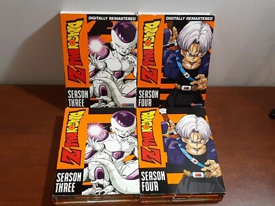 Dragon Ball Z Season 3 & 4 12 disc Episodes 75-135 With Books & Slipcovers  - Image 1 of 4