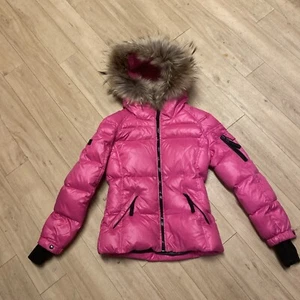 SAM NEW YORK Kids Down Jacket w/Fur trimmed hood Sz. 10 - Picture 1 of 4
