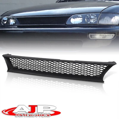 Replacement Front Bumper Grill Hood Mesh Grille ABS For 1993-1997 Toyota Corolla Foto 1 de 4