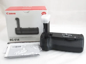 Canon BG-E14 Battery Grip for EOS 70D 80D 90D Digital Camera w/ Manual BOX #5413 - Photo 1 sur 24