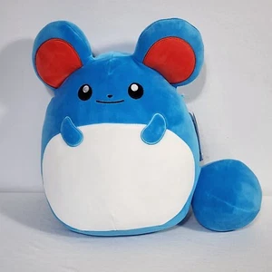 NWT Pokemon Squishmallows Marill 14" Plush Game Freak - Picture 1 of 8
