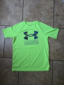 Under Armor Youth Big Logo Printed T-shirt Youth Large - Picture 1 of 3