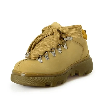 Burberry Mujer "Bota de Trek" Cuero Taupe Botas de Senderismo Zapatos EE. UU. 10 EUR 40 Foto 1 de 4