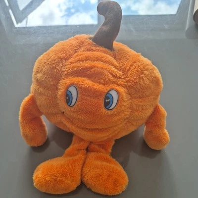 Cuddly Soft Toy Fruit Vegetable Pumpkin Cute Halloween - Image 1 of 3