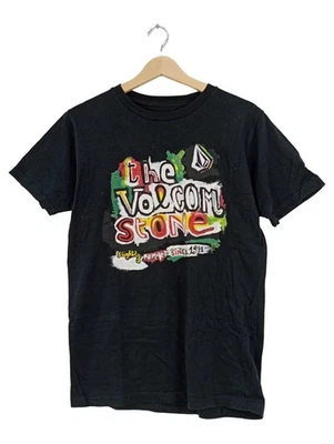 Volcom T-Shirt Uomo Nera Casual Stampa Logo Cotone (IT 52, EU 48) - Immagine 1 di 4