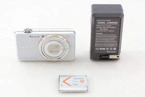 [Fast neuwertig] Sony Cyber-shot DSC-WX100 weiß 18,2 MP Digitalkamera JAPAN - Bild 1 von 10