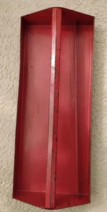 Vintage Red Craftsman Toolbox Tray Upper Steel 17-3/8" X 7-1/4" X 3-1/8" - Picture 1 of 8