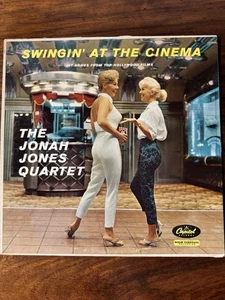 JONAH JONES QUARTET Swingin' At The Cinema LP 1958 Capitol T1083 Mono EX / VG+ - Picture 1 of 4