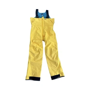 Patagonia High Vis Yellow Bib Pants Foul Weather Offshore Big Water 87342 Waders - Picture 1 of 10