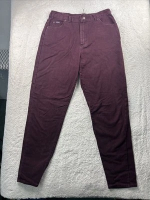 Riders by LEE Purple/Burgundy Jeans USA Pockets Petite Women's 16 Tall Classic - Image 1 of 4