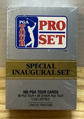 1990 PGA Golf Tour Pro Set - Special Inaugural Set 100 Cards - Brand New Sealed - Image 1 of 4