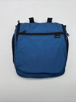 L.L.Bean Bolsa de Aseo de Viaje Estuche Organizador Colgante Azul Llevar Foto 1 de 4