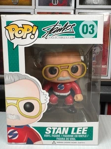 Funko Pop! Figura coleccionable abovedada Stan Lee #03 Marvel Icons 2017 - Imagen 1 de 6