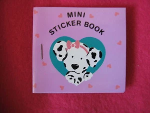 Sanrio Spottie Dottie Hund Mini Robbe Stickerbuch Herz 1976, 1990 Vintage - Bild 1 von 2