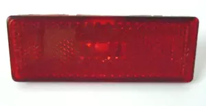 1971-1983 Fiat 124 Spider OEM Rear Red Turn Signal Lens Only FREE SHIPPING - Picture 1 of 6