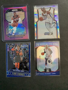 2017-23 Panini Donruss/Prizm Russell Westbrook Parallels & Inserts Lot 14 - Bild 1 von 12