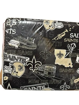 NFL New Orleans Saints Hometown 100% Cotton Fabric 44" Wide Sold by the Yard - Image 1 of 4