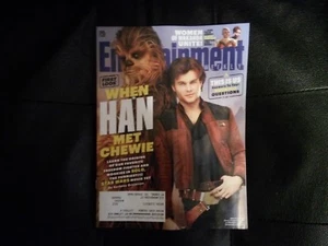 ENTERTAINMENT WEEKLY MAGAZINE FEBRUARY 2018 SOLO STAR WARS STORY BLACK PANTHER - Picture 1 of 1