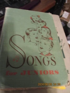 Vintage Youth Songs for Juniors Christian Hymnal Children Church Music 1953 HC - Picture 1 of 5