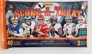 2024 Panini NFL Score Football Halloween Sealed Score-A-Treat 40 Packs 🏈🦇🎃 - Picture 1 of 2