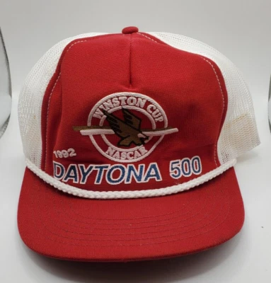 De colección 1992 Daytona 500 Winston Cup Nascar Trucker Sombrero Nuevo con Etiqueta Foto 1 de 4