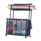 Essentially Yours Pool Noodles Holder, Toys, Floats, Balls, Equipment Mesh Blue