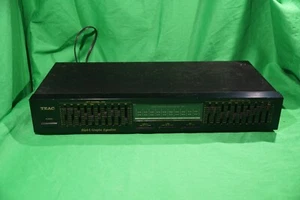 TEAC EQA-6 EQ Graphic Equalizer LED Lighted 10 Band - Foto 1 di 7