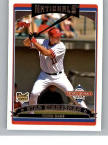 2006 Topps National Baseball Card Day Inserts #T3 Ryan Zimmerman (ref 144875) - Picture 1 of 2