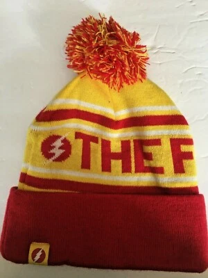 DC Comics The Flash Adulto Unisex Invierno Toque/Gorro con pompón Nuevo Foto 1 de 3