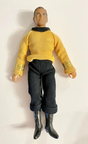 Vintage Mego 1974 Star Trek Captain Kirk Action Figure Cover