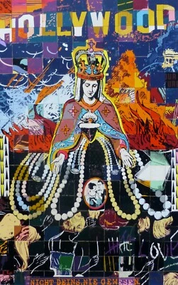 IMPRESIÓN FAILE HOLLYWOOD NIGHTS 2021 Firmado a Mano Numerado Edición Limitada Arte Pop Foto 1 de 4