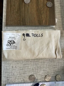 2-BU 2004 RollTexas D Quarters From Mint Bag...Whoops, wrong bag! - Picture 1 of 5