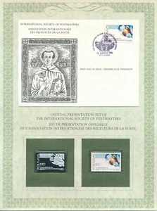 Portugal 1981 St.Antonio Presentation set with FDC, silver and mint stamp & COA - Picture 1 of 2