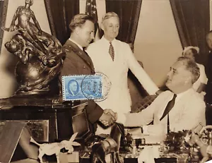 933 5c Franklin D. Roosevelt 8" by 6 1/2"  photo of Roosevelt [385945] - Picture 1 of 1