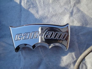 Custom Billet Grip shift knob gear shifter "canam" Can-Am Outlander Renegade - Picture 1 of 3