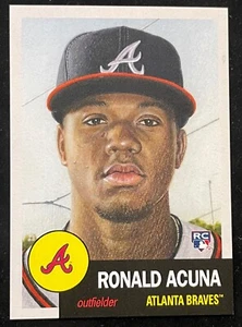 Ronald Acuna "Atlanta Braves" 2018 TOPPS LIVING #19 Rookie Card (RC) Next Trout - Foto 1 di 2