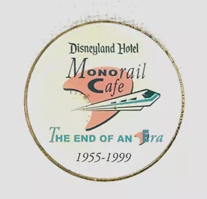 Disney Monorail Cafe End Of An Era Monorail Retro Look Pin #1021 - Bild 1 von 2