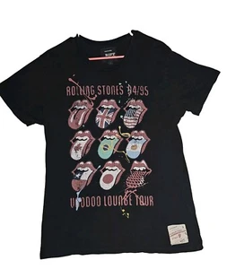 90s Vintage Rolling Stones Tshirt 50 Yr Anniv Tour at Voodoo Lounge Size L  - Bild 1 von 7